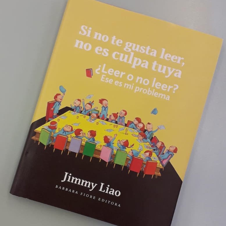 He tingut la sort de llegir "Si no te gusta leer, no es culpa tuya. ¿Leer o no leer? Ese es mi problema", la darrera meravella de Jimmy Liao, editat per <a href="/BarbaraFiore/">Barbara Fiore Editora</a> (Fil)