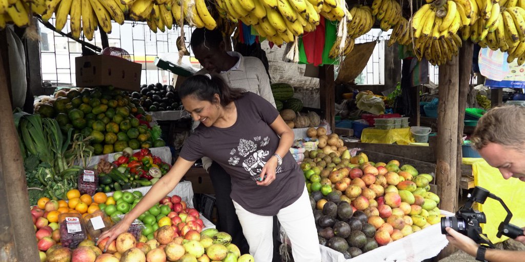 anitasVkitchen's tweet photo. Have you managed to check out my series "Return to Kenya" yet on @PrimeVideo ? 

Follow me on my fantastic journey as I explore my Indian &amp; Kenyan heritage and create some truly wonderful dishes.

#Kenya #Kenyancooking #AnitasKitchenLondon #AnitasKitchen #foodtravel #travel https://t.co/2s7Vlk6F18