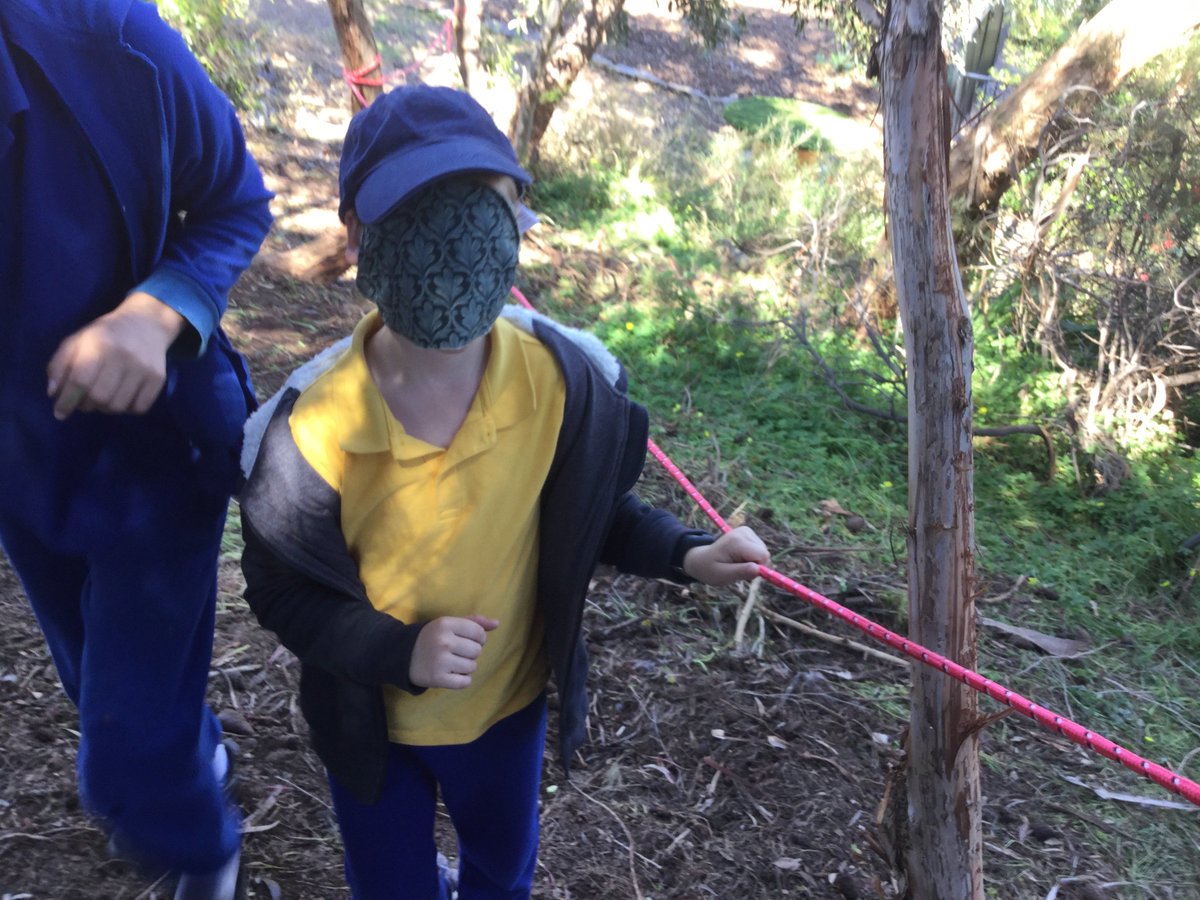 ProjReimaginate's tweet image. Maria from Nature Play SA helped Ss set up a fire pit and cook damper on a stick. The blindfold ropes course through the new forest space was a hit. The horizontal climbing wall will be popular for years to come!

#ProjectReimaginate