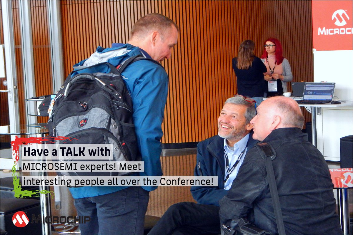 HtwMasters's tweet image. Meeting new people is always exiting! ‼️ be exiting🤓 go meet some people!
Check out @HTW_Berlin and @MicrochipMakes @MicrochipTech ☀️
Follow us on Instagram >@htwwelvomesmicrochipmasters 🤗