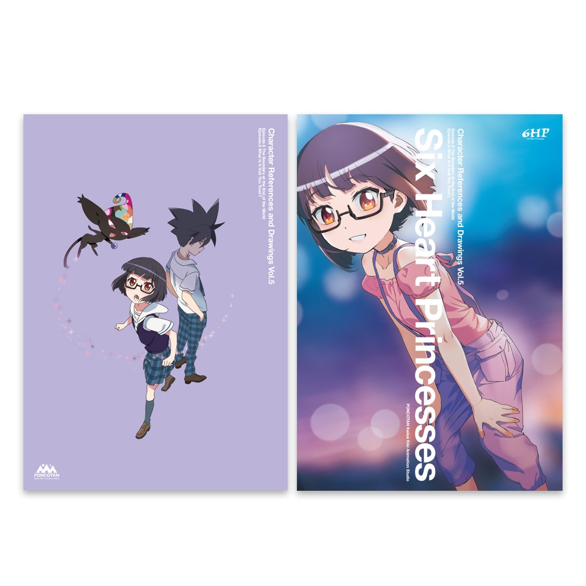 O Xrhsths Graphersrock Sto Twitter 村上隆さん制作のアニメ シックスハートプリンセス キャラクター設定 原画集の装丁をgraphersrockでデザインさせて頂きました