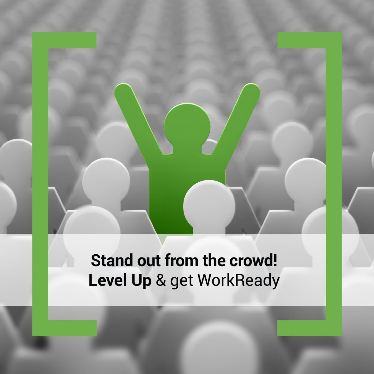 Don't be a small fish in a big sea of unemployed graduates! The future is UP to you! #LevelUp's #WorkReady course is a six month intensive programme designed to give you the skills and experience to face the fast-paced digital industry with confidence! levelup.university/contact