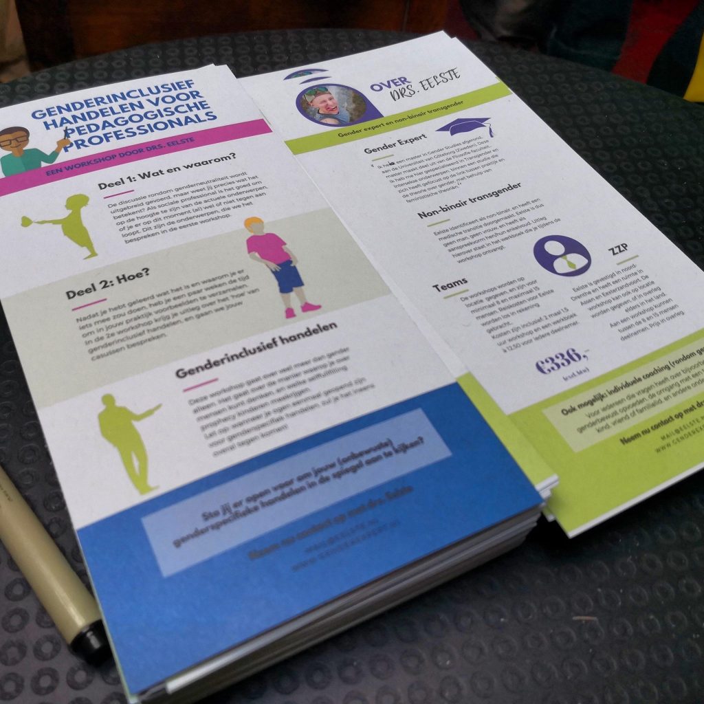 Wat meer info over mijn workshop Genderinclusief Handelen voor Pedagogische Professionals, die nu te boeken is! #gender #genderbewust #genderinclusief #pedagogiek #opvoeding genderexpert.nl/nieuws-over-dr…