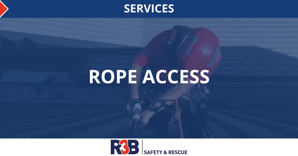 Zoekt u een team dat werkzaamheden uit kan voeren op moeilijk te bereiken plaatsen? De Rope Access teams van R3B Safety &amp; Rescue biedt u de meest veilige, betrouwbare en flexibele service voor deze werkzaamheden. Lees meer over onze Rope Access teams: bitly.com/2VWhFxF #r3b