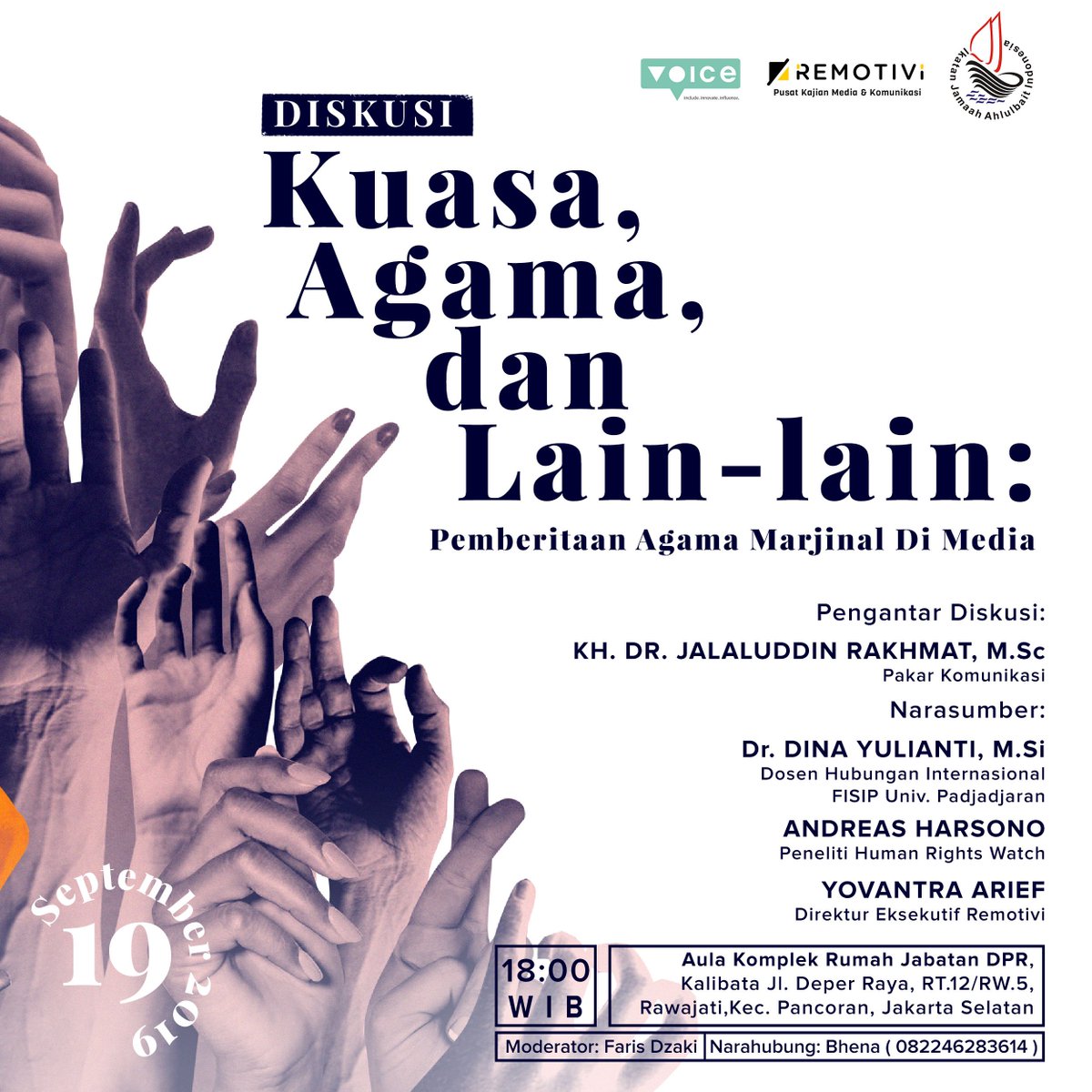 Remotivi On Twitter Karena Diskusi Akan Dimulai Besok Jadi Segera Daftar Di Https T Co Gjrhnsqmzj Diskusi Ini Nantinya Menyediakan Juru Bahasa Isyarat Jadi Teman Teman Tuli Hwdipusat Gerkatin Pemuda Silakan Hadir Dalam Diskusi Ini Https T