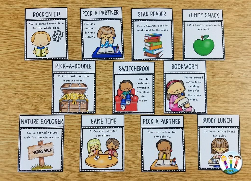 H2HTeaching's tweet photo. I like to keep a few reward cards in my pocket to give out to students throughout the day to reinforce and reward positive behaviors.  https://t.co/obhyBUSZT8 #classroommanagement #classdecor #Backtoschool https://t.co/8THqQ6C08e