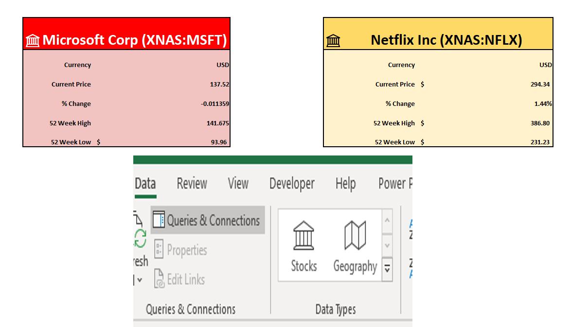 theexcelclub's tweet photo. Have you seen these Rich Data Types in Excel? with video- https://t.co/xvtLzdU8Xk
#exceltips #excel https://t.co/h0vJQ597qb