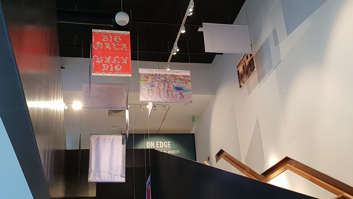 'On Edge: Living in an Age of Anxiety' at <a href="/SciGalleryLon/">Science Gallery London</a> / opens tomorrow. Pictured, work by: Harold Offeh / Sarah Howe / Alice May Williams / Suzanne Treister