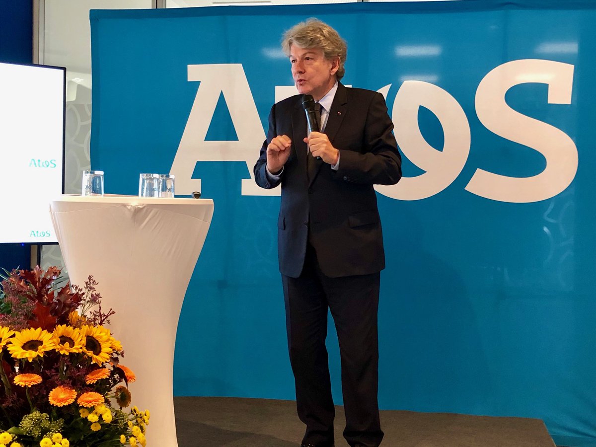 This is part of our DNA to win together with #Siemens the number one player in #digital transformation and #cybersecurity in Europe states ⁦<a href="/ThierryBreton/">Thierry Breton</a>⁩ CEO and Chairman ⁦<a href="/Atos/">Atos</a>⁩ today at the #BTIC #Munich opening Event #DigitalTransformation