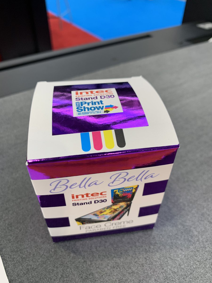 jimwit1's tweet image. Head over to the @IntecPrinters stand to see #incada from @Antalis_UK in all its packaging beauty. #digitalpackaging