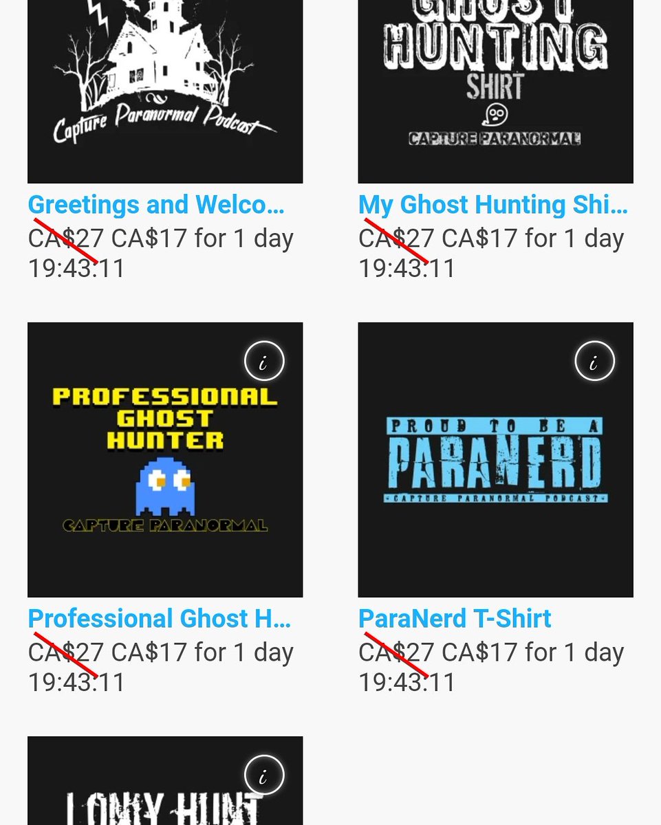 CaptureParanorm's tweet image. #Sale on #CaptureParanormal apparel is live! Limited time only, grab some gear!
teepublic.com/user/capturepa…

#paranormal #GhostHunters #podcast #support #tshirt #onsale #ghosts #captureparanormalpodcast #canada #canadianghosthunters #Ghostadventures #ghostnation