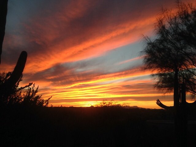 Another favourite holiday photo #sunset #Tucson #Arizona #holiday #memory #specialbirthday