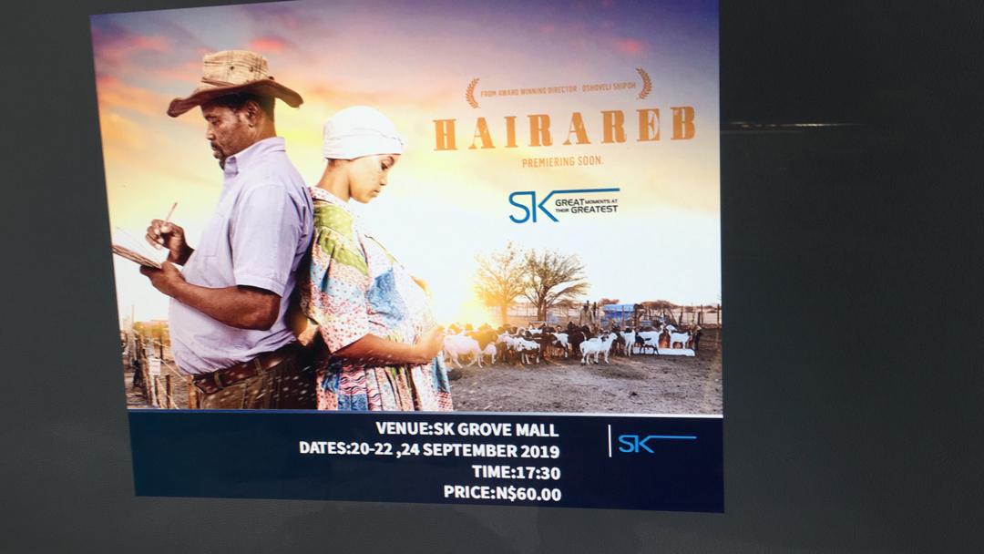 dantagosj's tweet image. Now Nominated for 7 Namibia Theatre and Film Awards, Hairareb is showing at Ster Kinekor Grove Mall, from 20 to 22nd and 24th September 2019 at 5:30pm. Come and celebrate our amazing culture by enjoying this truely Namibian gem!
#NdapunikwaInvestments #HairarebMovie  #NFC