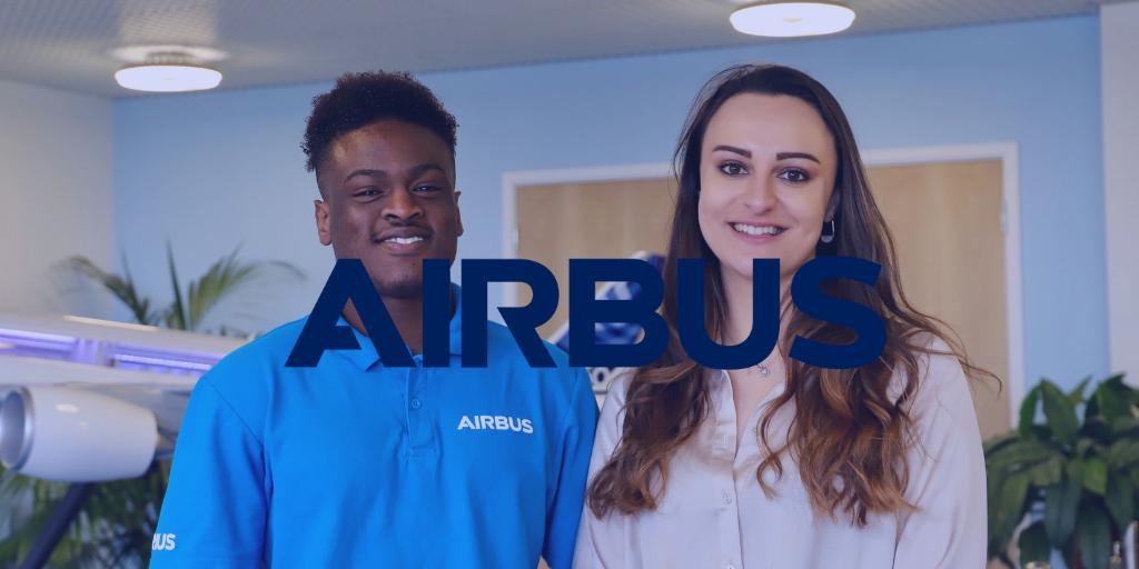 AirbusCareers's tweet photo. Interested in an #internship with Airbus? We're offering paid internships around the UK! Join us as we aim for a better-connected, safer and more prosperous world. We are hiring! Apply now https://t.co/AQbvMPiw0l https://t.co/wA1e26suu3