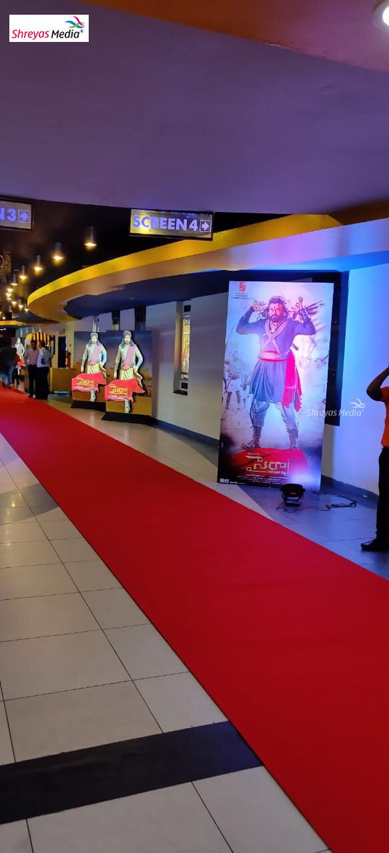 Rajakundarapu24's tweet image. #SyeRaaTrailer Launch at #PrasadImax