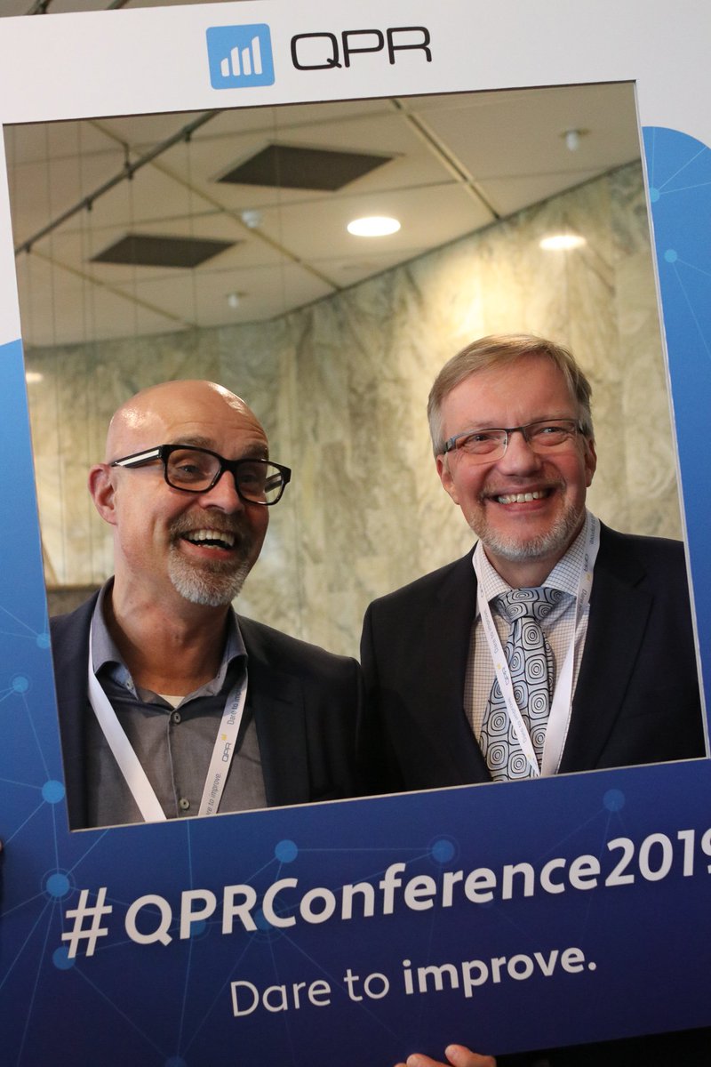 QPR_Software's tweet photo. Thank you Johanna Arola from #YIT, Jyrki Aaltonen from #OP, Saku Airosmaa from Finnish Tax Administration, and Ilkka Kautto from #CityofHelsinki! It has been our pleasure to have you as our Guest Speakers at #QPRConference2019! 😀

#businessoptimization #QPRSoftware https://t.co/vJcoQf0fN7