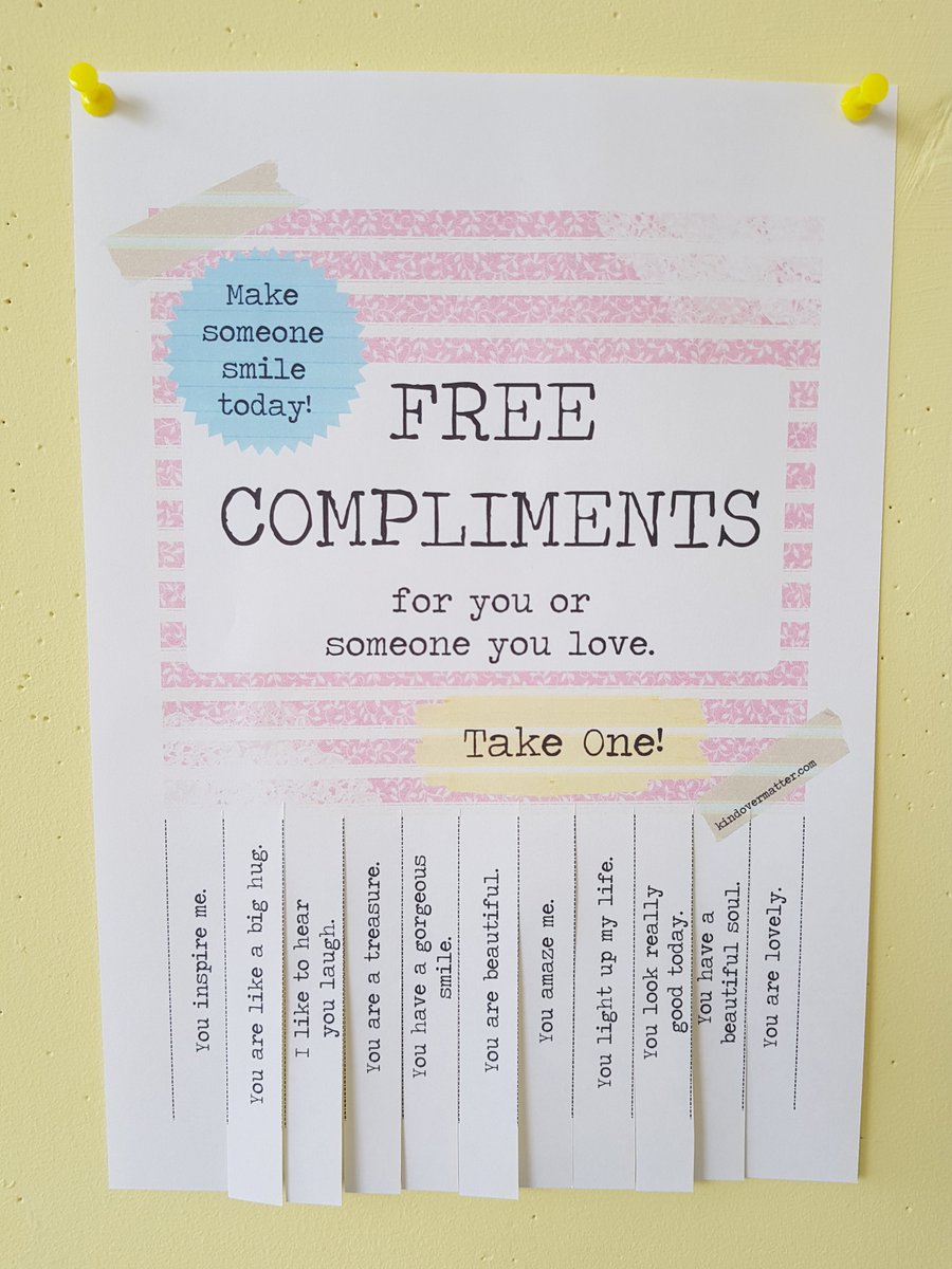 Love this!! 🥰 We also have little messages and 'free compliments' around our rooms!😊💜 "Self-Care September: Leave positive messages where you will see them regularly" - <a href="/actionhappiness/">Action for Happiness</a> #RespectDay #WednesdayWisdom #friendshipmonth <a href="/beeyoucounsell1/">Bee You Counselling</a> #positivity <a href="/BelfastHourNI/">#BelfastHour</a>