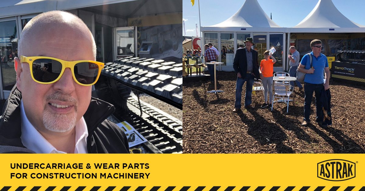 AstrakGlobal's tweet photo. It is heating up at The 88th National Ploughing Championships! Come along to Stand 493, pick up a pair of our super cool Astrak sunglasses and find out more about our amazing products! #Astrak #Ploughing19 #plantequipment #NPAIE #Excavators #Dozers https://t.co/awagRppsia https://t.co/UONAe2Ph0i