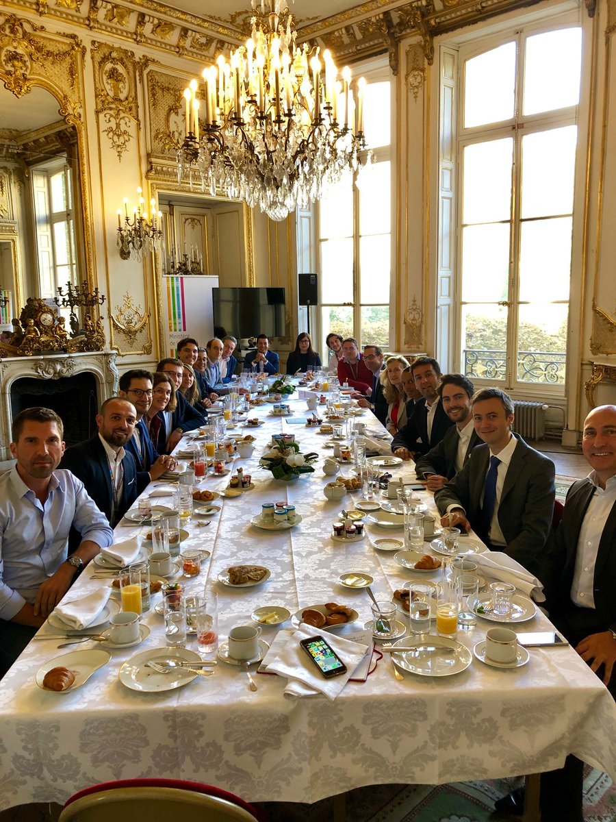 FRdigitale's tweet photo. « La mutualisation des savoir-faire des #legaltech et du secteur public est notre priorité »
Merci à @Florence Parly d’avoir reçu les #legaltech autour d’un petit déjeuner ce matin dans le cadre du #FDDAY by @France Digitale https://t.co/WAjXnTLU2v