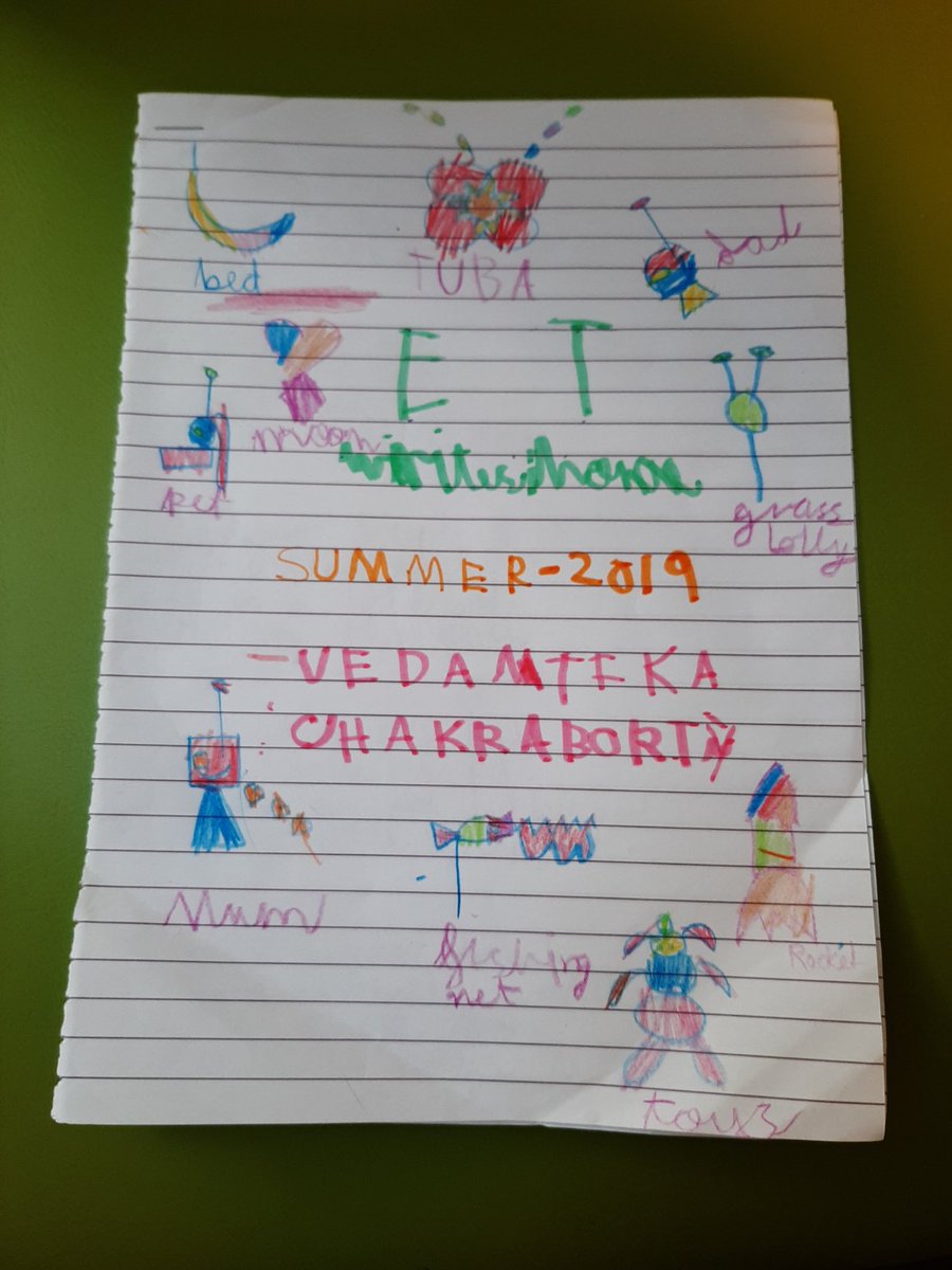 wnorwoodlibrary's tweet photo. The winners of the SRC creative writing competition are: Vedamtfka C, Isabelle B and Elizabeth S. Congrats ๐. We really enjoyed reading your entries. #lambethlibs SE27parents #FofWNL #westnorwoodnews #NorwoodForum #Sation2Station @_lambethlife https://t.co/KqfD5vhyUk
