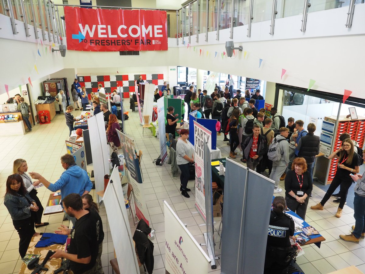 WestSuffolk's tweet photo. We're having a great time at our College Freshers Fair! 

Thank you to all the exhibitors and food stalls who have come along today! 

#Freshers #FreshersFun #Networking #BuryStEdmunds https://t.co/wYthlbeyFV