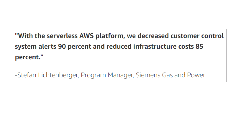 dynamodb's tweet photo. How Siemens uses AWS to reduce power plant alerts by 90 percent: https://t.co/zW2fwsxepf https://t.co/azKDEZDjeN