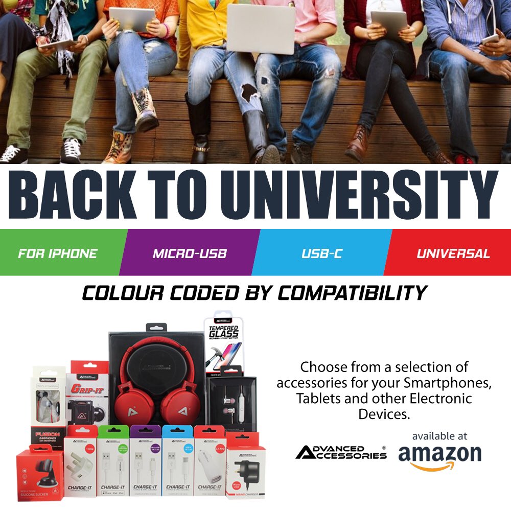 AdvancedAccess1's tweet photo. Order from Amazon your University Tech Essentials today!

#uni 
#amazonuk 
#university
#orderonline https://t.co/WQBFzqQuyG