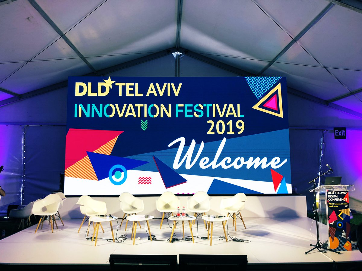 Super excited to be <a href="/DLDConference/">DLD Conference</a> #TelAviv this year with <a href="/RuhlandNico/">Nicolas Ruhland</a>. Check out dlt-platooning.com for our take of what the next step towards #AutonomousDriving will look like. Check out more of our #Blockchain hardware #prototypes on venoc.de #DLD19