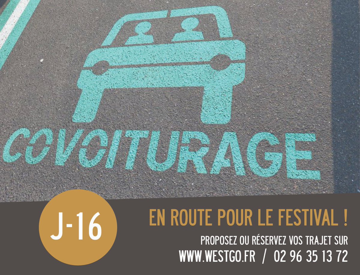 FestLanvellec's tweet photo. Cette année, on encourage le #covoiturage ! Parce c’est pratique, économique, écologique… Nous avons référencé les concerts de la 33e édition sur le site de covoiturage gratuit https://t.co/yOygNaenie ! Vous pouvez y proposer ou réserver vos trajets ! #RIMAT #tregor https://t.co/82my7YBWKi