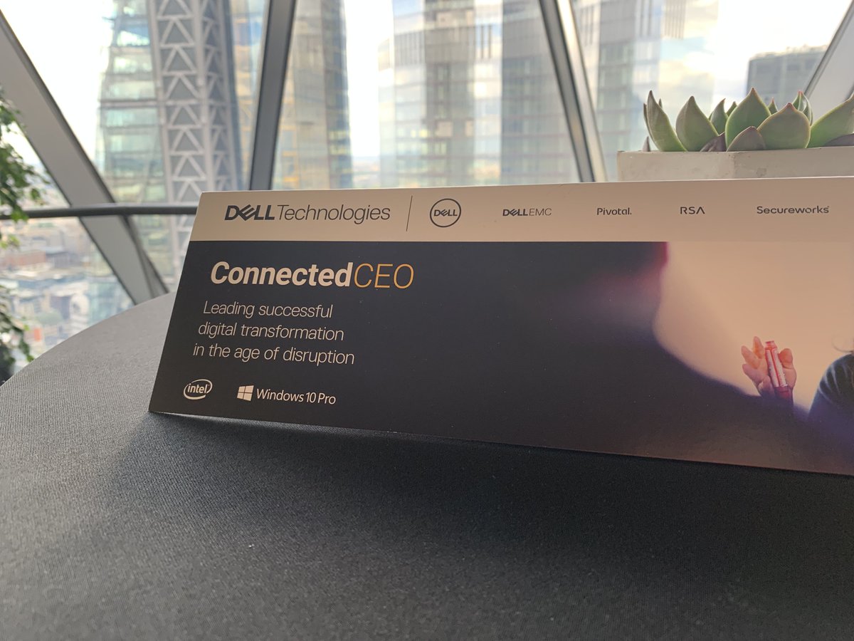 DellTechUK_'s tweet photo. Tonight, @ClaireVAtDell is hosting a #ConnectedCEO dinner in London with a group of CEOs from a range of industries. We look forward to discussing how to lead #digitaltransformation in the digital era. https://t.co/nwCURqGgN2 https://t.co/JPxrJBeIwk