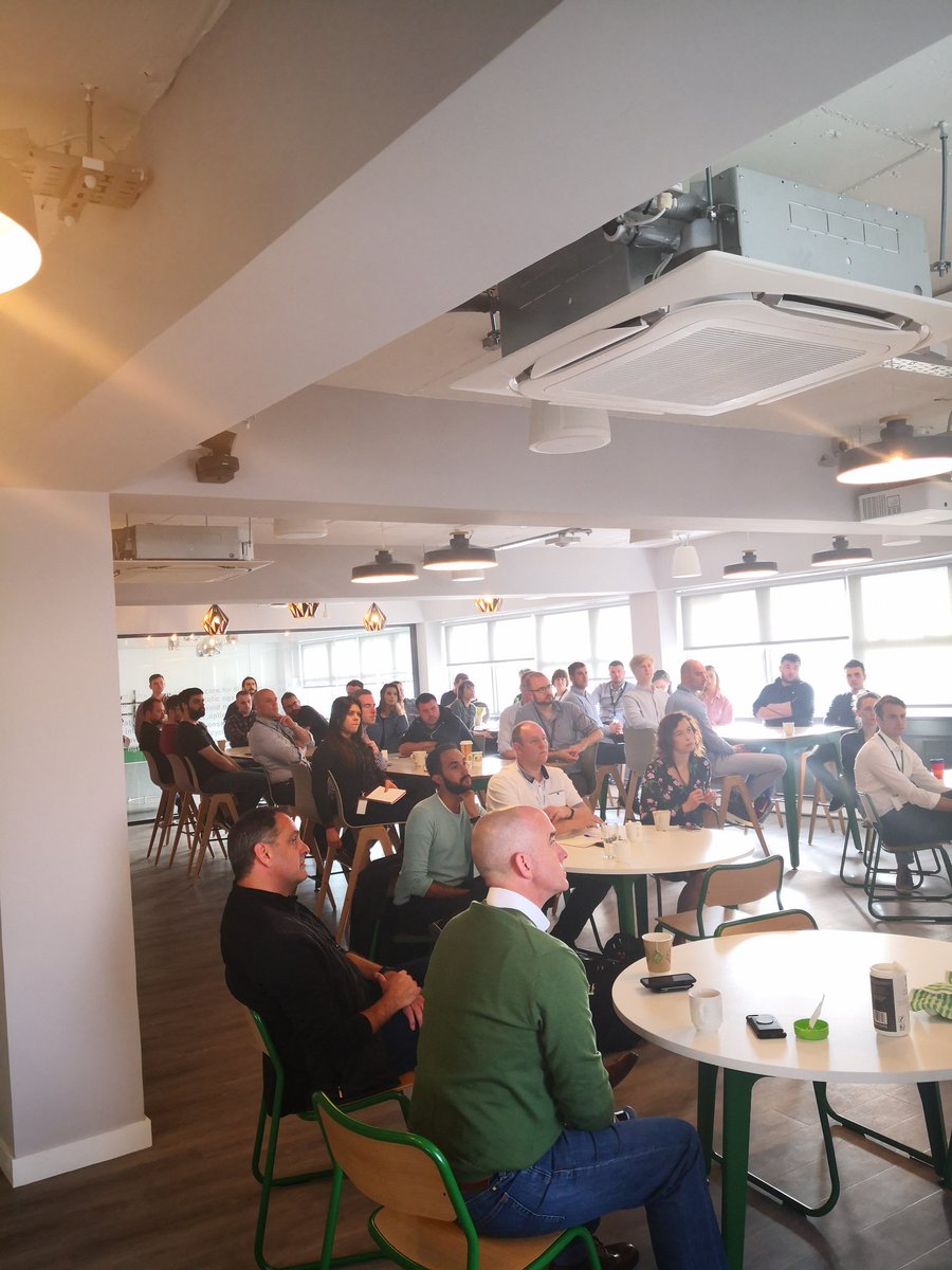 F5_EMEA's tweet photo. Our team in Cork are hosting President &amp; CEO, François Locoh-Donou and SVP and GM, @gusrobertson today, as they share how we continue to scale and evolve, including updates from last week’s largest ever #NGINXConf. @nginx #BeF5 #DevOps https://t.co/AQTLPF6Hdz