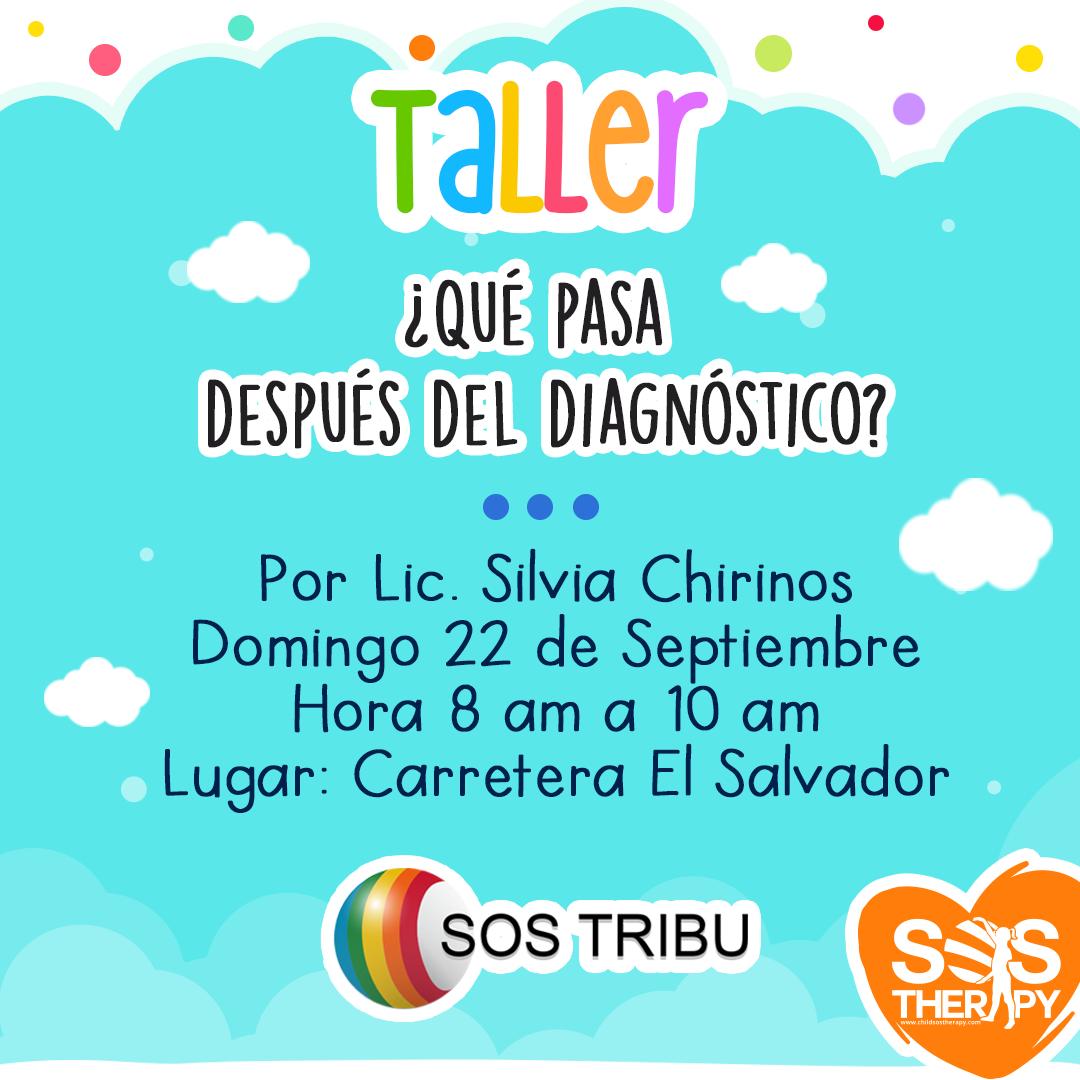 ChildSOSTherapy's tweet photo. "En #SOSTRIBU estamos para orientarte y apoyarte en todo momento, por eso te invitamos a nuestro taller dictado por la licenciada Silvia Chirinos, no te lo puedes perder.
.
Si eres padre en #SOSTherapy tienes un cupo gratis y si eres invitado el costo de la entrada es Q80. https://t.co/xeduVCNH78