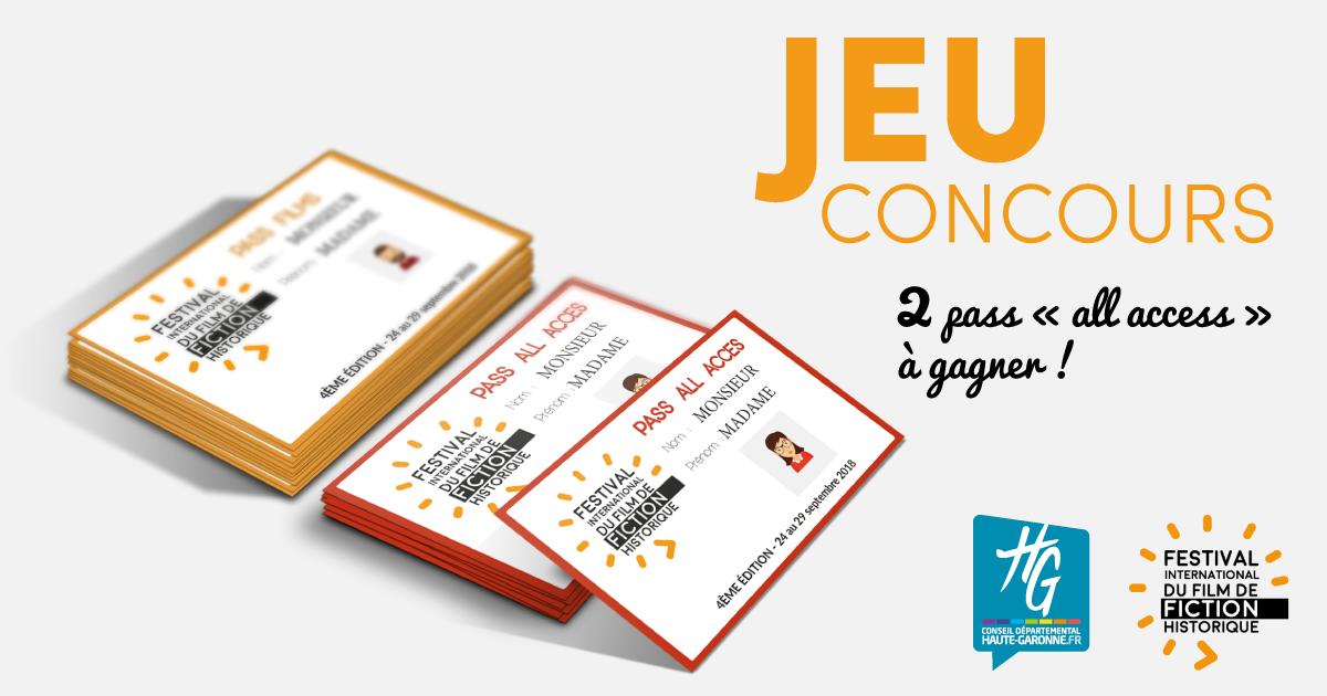 Cette année encore, le Conseil départemental soutient le Festival International du Film de Fiction Historique (<a href="/fiffh11/">FIFFH</a>) dont la 5e édition se tiendra du 25 au 28 septembre. À cette occasion, le Département vous propose de remporter 2 pass « all access » sur sa page Facebook.