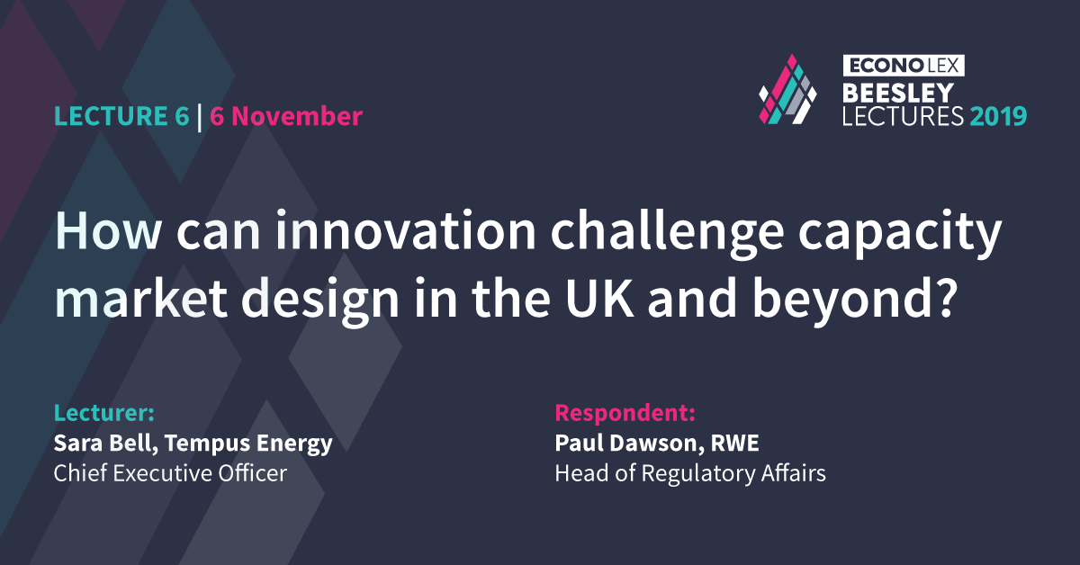 Econolex_'s tweet photo. How can innovation challenge capacity market design in the UK and beyond?

Hear from @sarabelltempus of @tempusenergy and Paul Dawson of @RWE_AG as they discuss capacity market design in the UK.

Find out more here > https://t.co/lHqauG33NT https://t.co/ZIYU4RKJLJ
