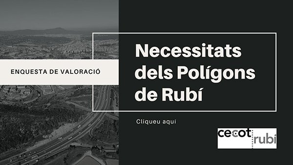 🔈Encara no has respost l’enquesta?, només et portarà 5 minuts. La teva opinió és molt important! 📋forms.gle/PBCw6RHMLjwxBS… … #rubicity <a href="/PatronalCecot/">Patronal Cecot</a>
