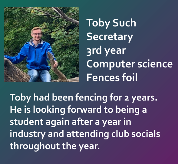 RH_Fencing's tweet image. Today we meet our secretary, Toby.
'Joined for the good company, stayed for the Happy Man discount.