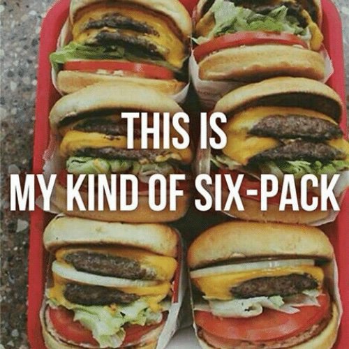 suziday123's tweet photo. My kind of six-pack! Happy #NationalCheeseburgerDay 🍔🧡🎉 https://t.co/76BSwGorG0