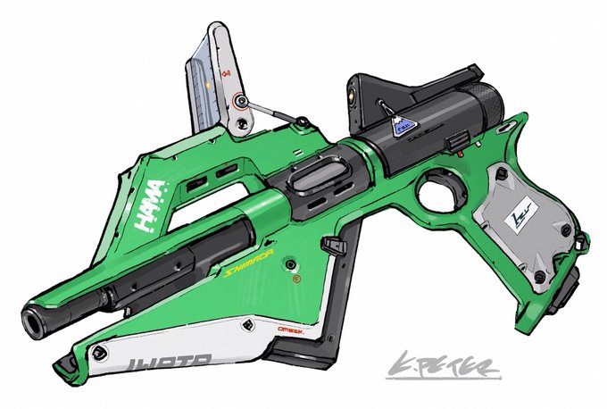 静岡の銃の絵! 」|エヲカクペーターのイラスト