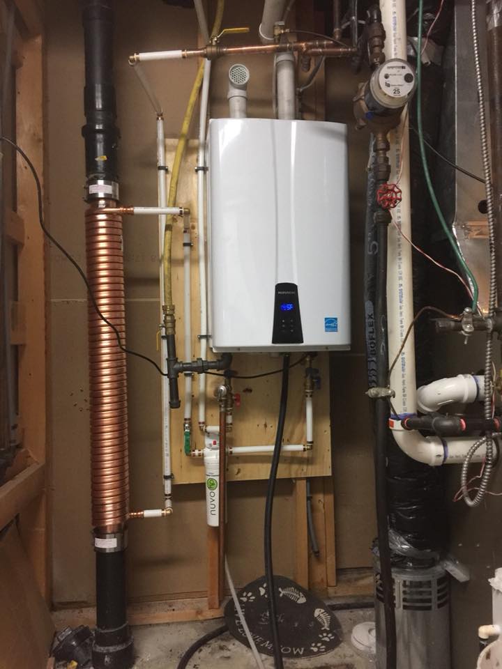 ThermoDrain™ - drain water heat recovery on X: Who thinks of these things?  So, the solution to increasing tankless water heater capacity is to install  2 water heaters in series? That's like