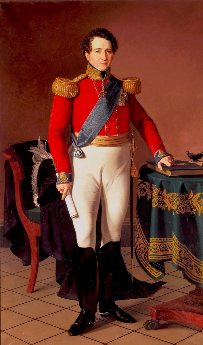 OldPortraiture's tweet photo. Born #OnThisDay in 1786: #ChristianVIII (1786-1848) #KingofDenmark & #Norway (as #ChristianFrederick)
#Portrait by Louis #Aumont (1805-79), 1831
#Oldenburg #Denmark #Portraiture #DanishArt #Romanticism
#RosenborgSlot https://t.co/LlpqakLUa7
