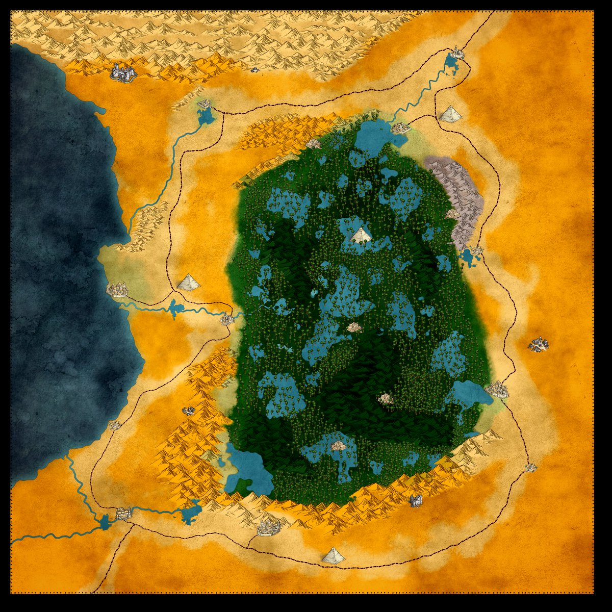 雨竜秀樹 創作アカウント No Twitter ファンタジーゲームのワールドマップ作成が終わりました ちまちま進めていましたが ようやく納得できる感じのものになりました まだちょっと修正するかもしれませんが Rpgツクールmv 雨竜秀樹 創作アカウント No Twitter ファンタジーゲームのワールドマップ作成が終わりました ちまちま進めていましたが ようやく納得できる感じのものになりました まだちょっと修正するかもしれませんが Rpgツクールmv
