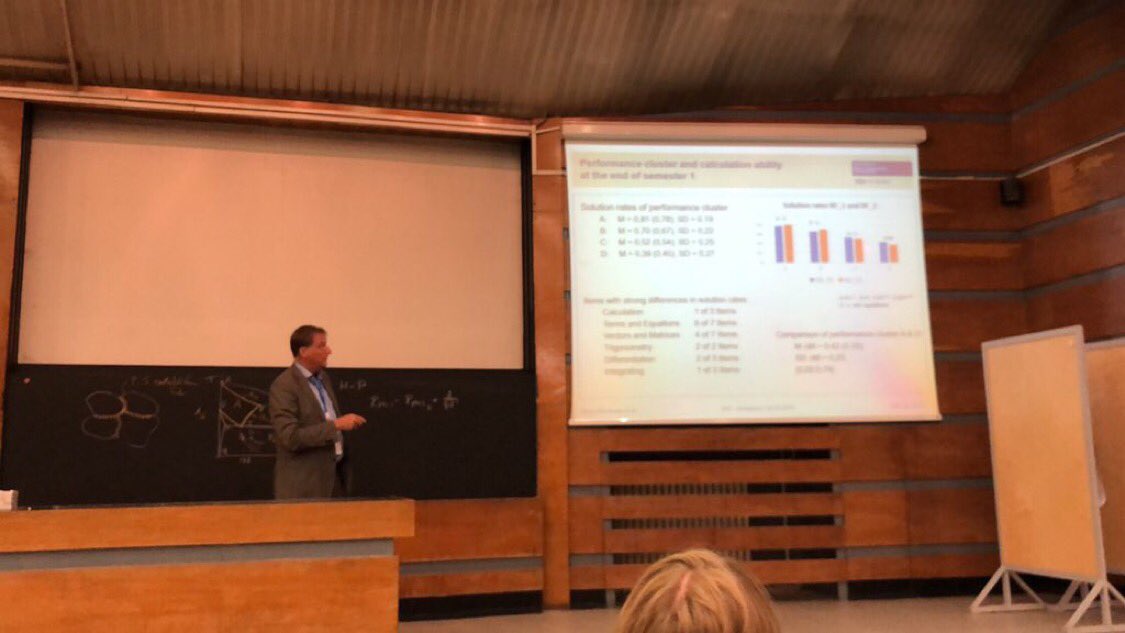 marcel_pelz's tweet photo. Interesting results presented by Prof. Lang of the @unidue about predictors of study success for students of civil engineering studies  at the beginning of the studies at #sefi2019 @SEFI_HQ https://t.co/NhPfM4so2N