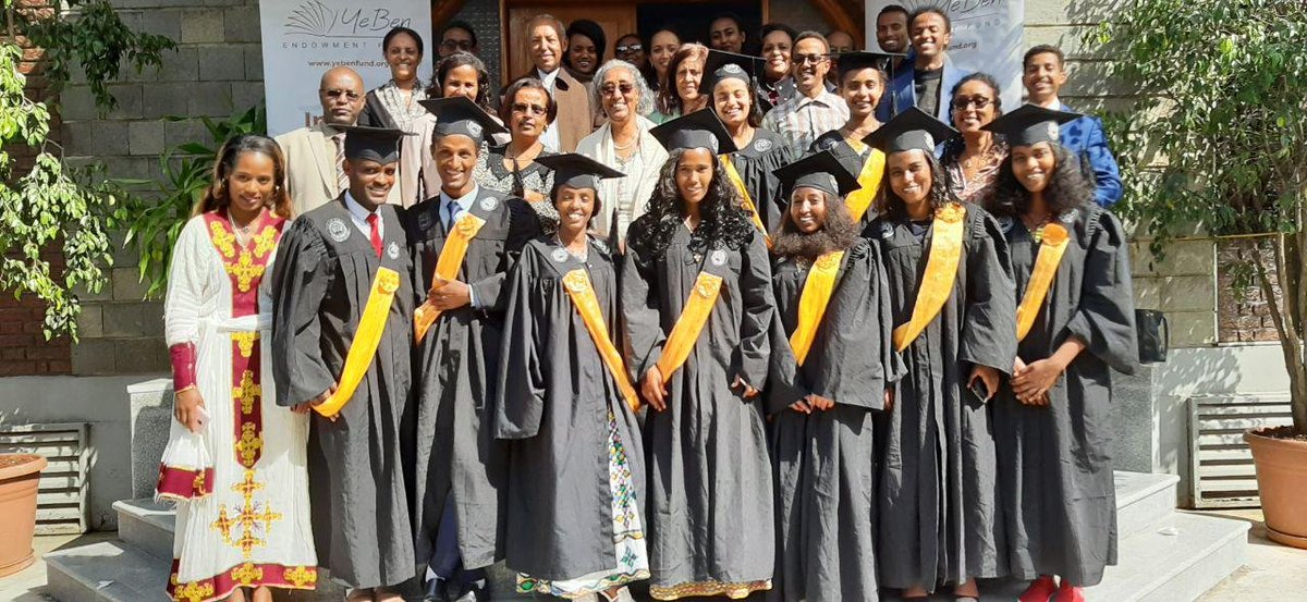 YebenFund's tweet photo. #YeBen students graduation ceremony was held on July 14, 2019 at Ras Amba Hotel. https://t.co/BtpNpxHyaa