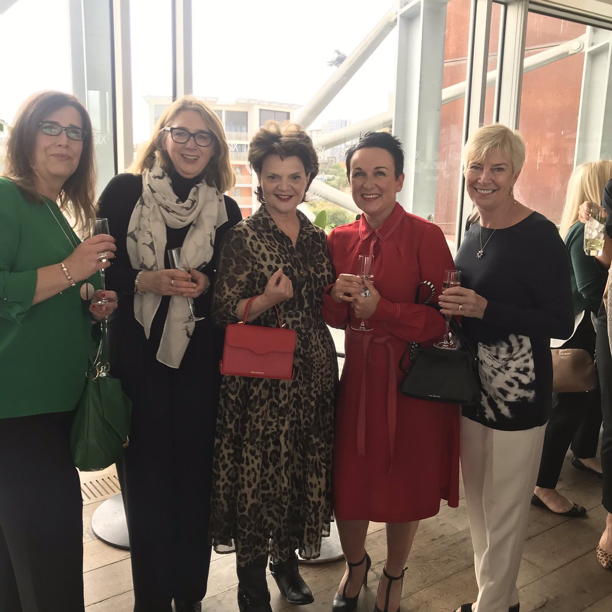#LunchWithLuluGuinness @SmartWorksNCL pics with the great lady herself