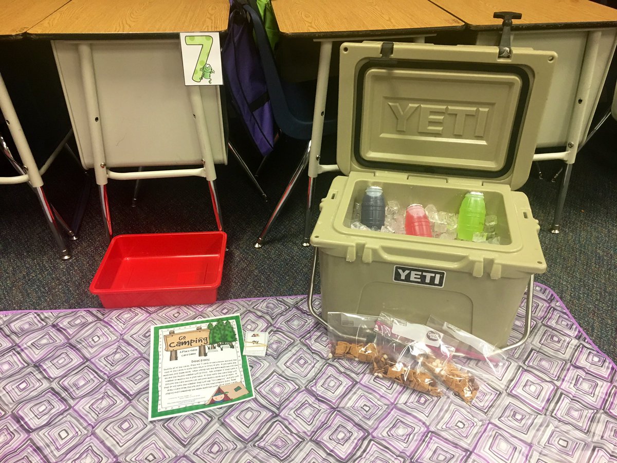 Ready for my campers to show up at Camp Number Sense!