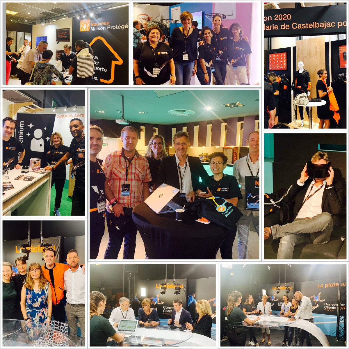 J2 de la #Conventionclient2019 : un salon de 2000M2 et des ateliers pour permettre aux managers de découvrir les nouvelles offres <a href="/orange/">Orange</a> et les nouveaux produits de nos partenaires #pretspartez