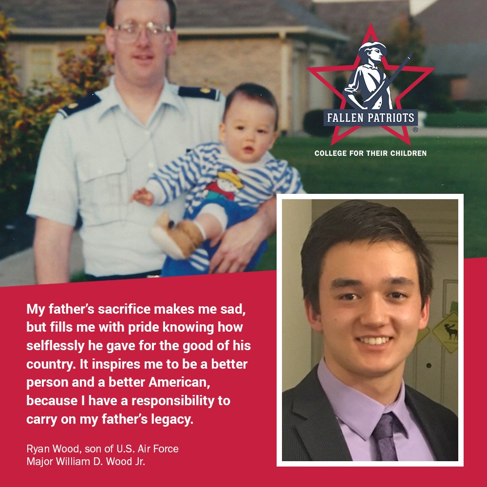 FallenPatriots's tweet photo. #FallenPatriots believes a college education is the single most important gift we can give children of fallen military heroes. #HonorTheFallen #CollegeForTheirChildren ๐บ๐ธ https://t.co/6fll6DtAKE