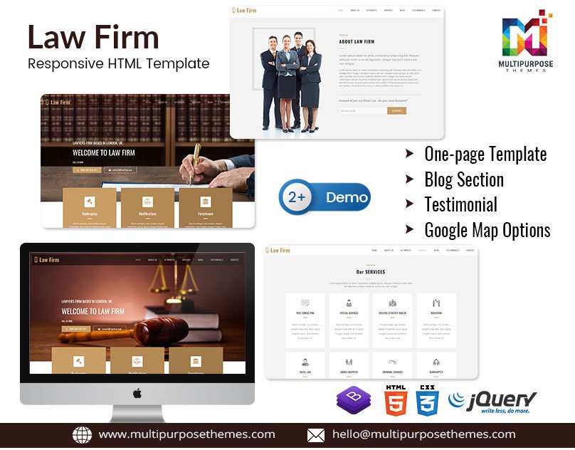 MultiStoreTheme's tweet photo. Law Firm is a personal #HTMLtemplate with responsive code that can be used for #LawFirmwebsite or for a personal website.
https://t.co/PtHfUrsD4C
#LawFirmHTMLtemplate #HTML5 #businessWebsite #Template #Webdesign #jQuery #webdev #HTML #CSS #CSS3 #Bootstrap #Javascript #Frontend https://t.co/HLZvl6xzCm