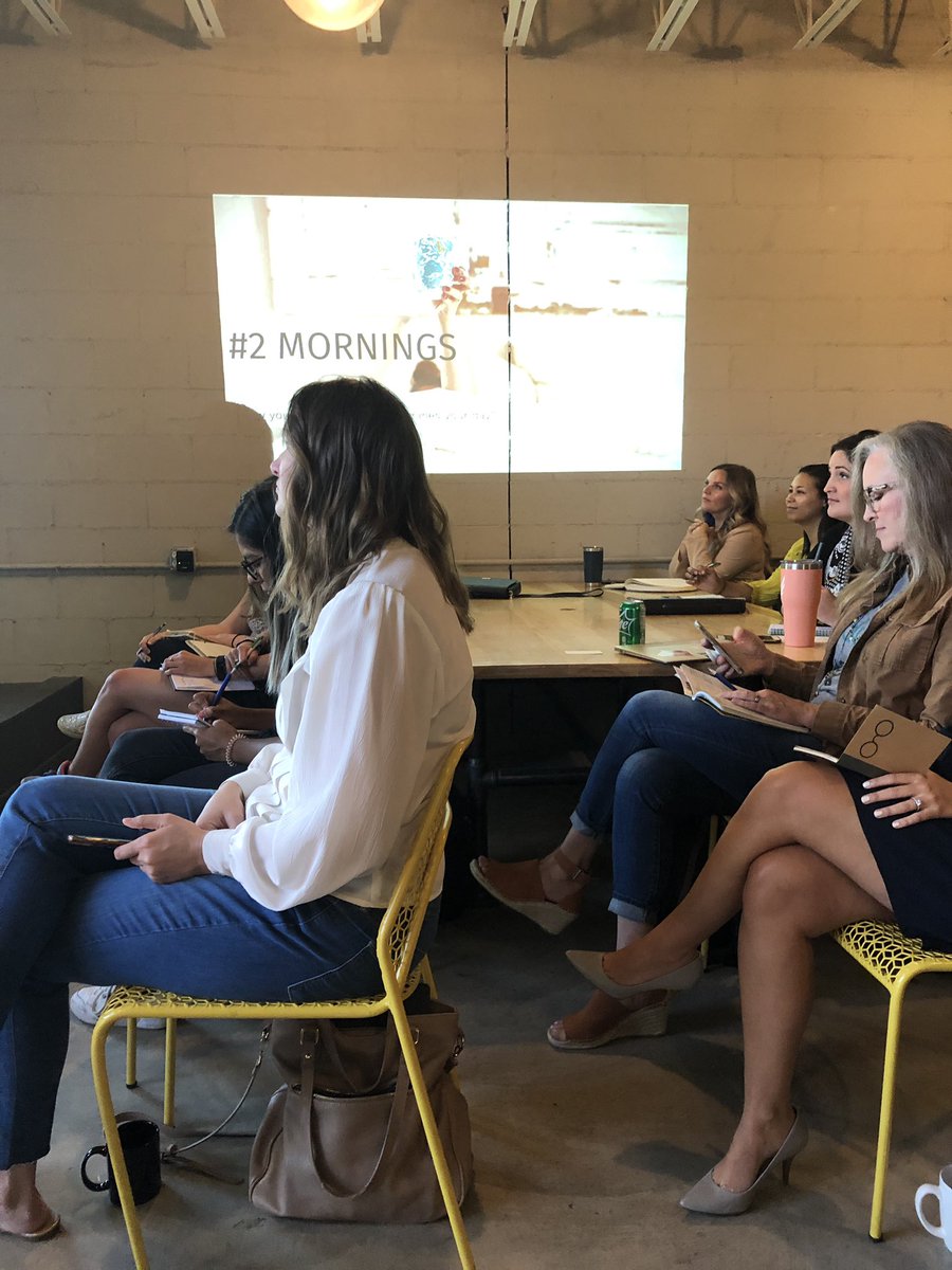 “When you hit snooze in the morning you’re saying it’s ok to fail at the first thing you were supposed to do for the day.” - Erinn Bridgman <a href="/linkindywomen/">Linking Indy Women</a> #linkingindywomen