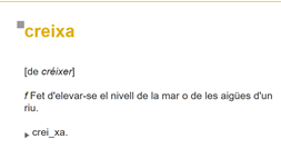 Si en Pujol va fer pujar el patrimoni familiar amb una deixa, quan la mar puja sobtadament tenim una: 

#eldiccionarietdonasorpreses